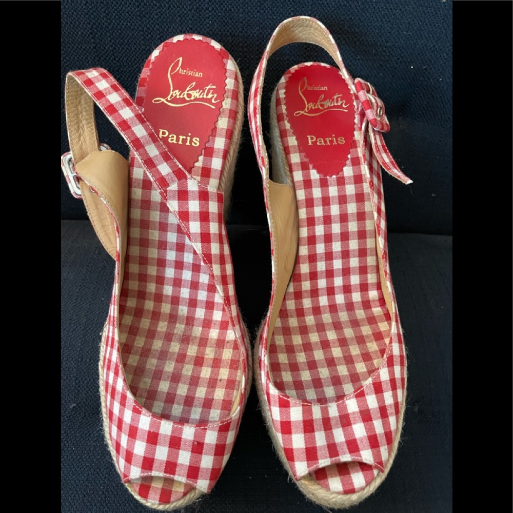 Christian Louboutin wedges